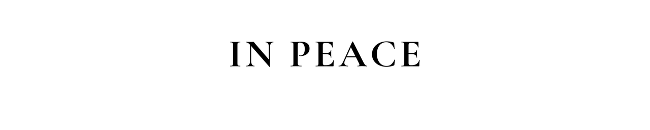 IN PEACE Jewelry